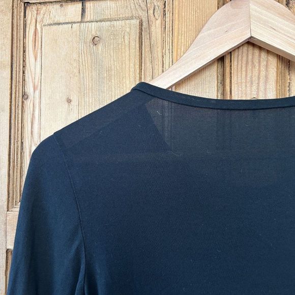 TWP Trish Wescoat Pound best fit for an xs Black Crewneck Longsleeve T No tag. - Picture 4 of 6